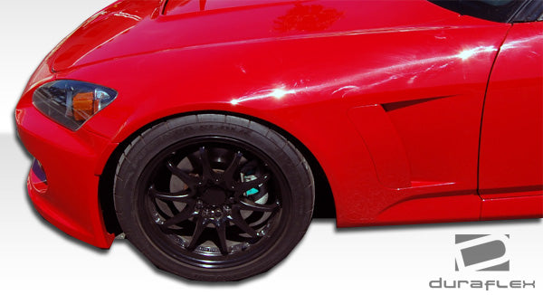 Extreme Dimensions Duraflex A-Sport Front Fenders Compatible With 2000-2009 Honda S2000 - 6 Piece - 105921