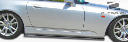 Extreme Dimensions Duraflex A-Sport Side Skirts Compatible With 2000-2009 Honda S2000 - 2 Piece - 105919
