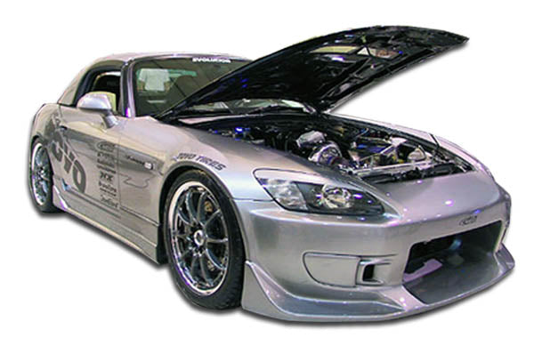 Extreme Dimensions Duraflex C-1 Front Bumper Cover Compatible With 2000-2009 Honda S2000 - 1 Piece - 100160