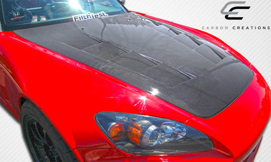 Carbon Creations TS-1 Hood Compatible With 2000-2009 Honda S2000 - 1 Piece - 105221