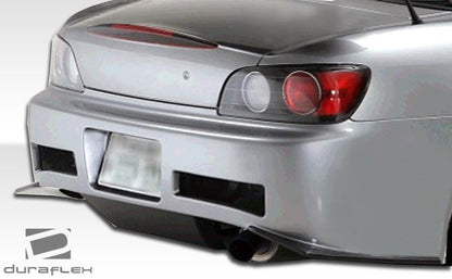 Extreme Dimensions Duraflex Type JS Rear Bumper Cover Compatible With 2000-2009 Honda S2000 - 1 Piece - 105026