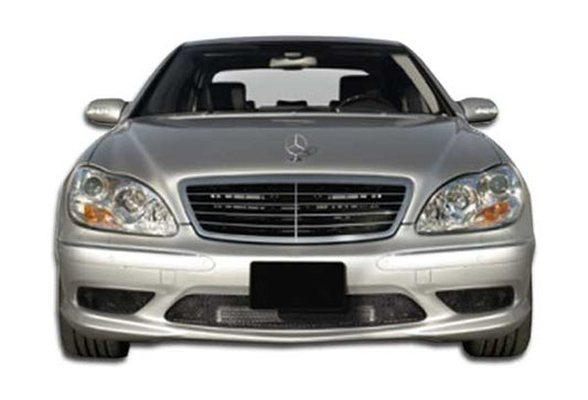 Extreme Dimensions Duraflex AMG Look Front Bumper Cover Compatible With 2000-2002 Mercedes S Class - 1 Piece - 102485