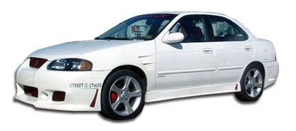 Extreme Dimensions Duraflex B-2 Side Skirts Compatible With 2000-2006 Nissan Sentra - 2 Piece - 100147