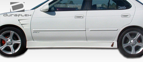 Extreme Dimensions Duraflex B-2 Side Skirts Compatible With 2000-2006 Nissan Sentra - 2 Piece - 100147