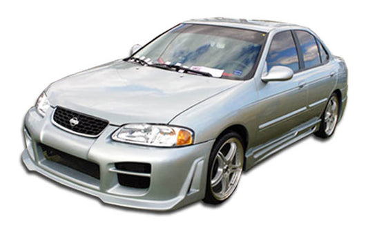 Extreme Dimensions Duraflex R34 Side Skirts Compatible With 2000-2006 Nissan Sentra - 2 Piece - 100154