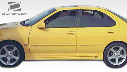 Extreme Dimensions Duraflex R34 Side Skirts Compatible With 2000-2006 Nissan Sentra - 2 Piece - 100154