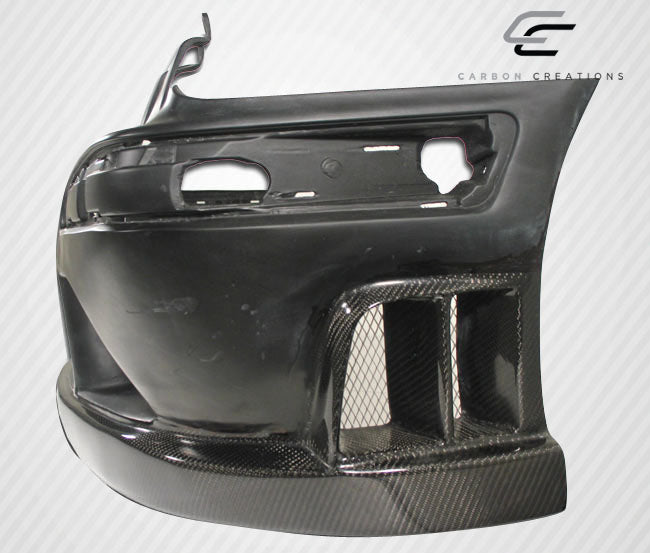 Carbon Creations Morello Front Bumper Cover Compatible With 2000-2002 Mercedes E Class - 1 Piece - 105742