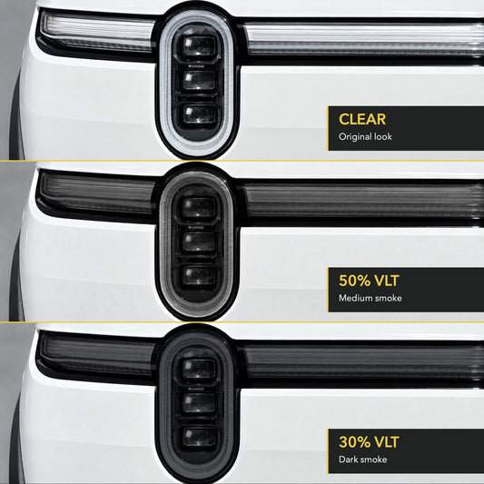 Headlights Tint & Clear PPF | Rivian R2, Precut Light Protection
