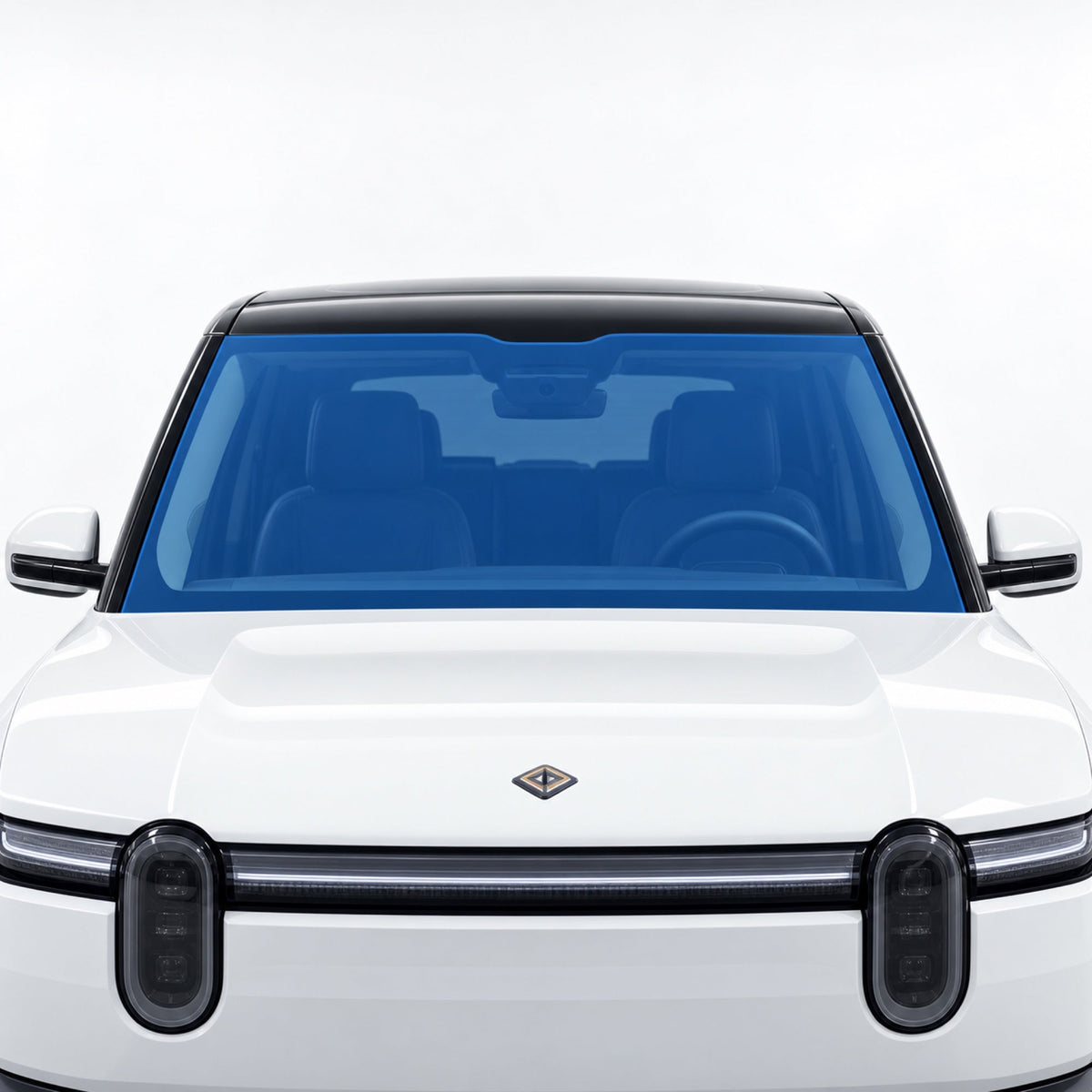 Windshield Protection Film | Rivian R2, UV + IR Defense