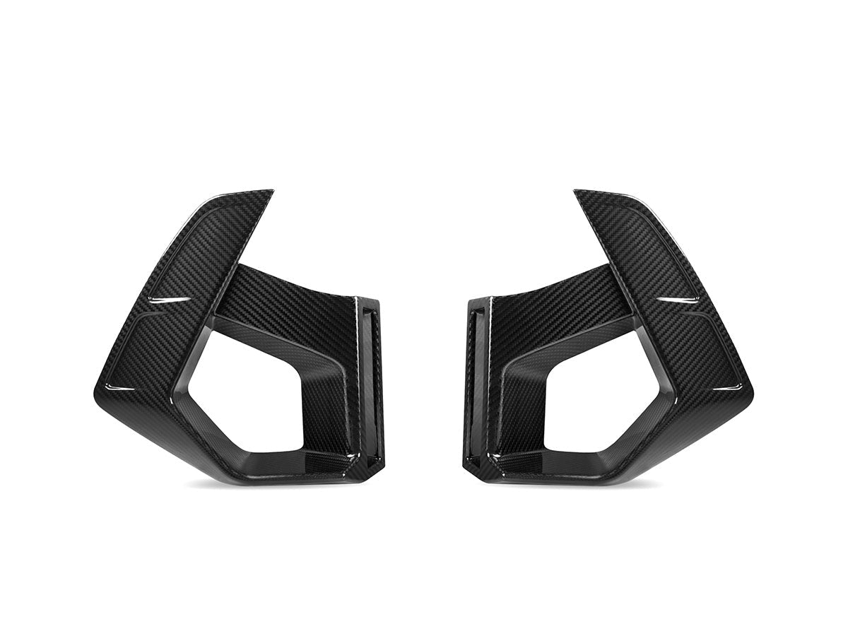 AutoTecknic Dry Carbon Front Bumper Air Vent Set - BMW F97 X3M LCI | F98 X4M LCI