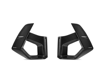 AutoTecknic Dry Carbon Front Bumper Air Vent Set - BMW F97 X3M LCI | F98 X4M LCI