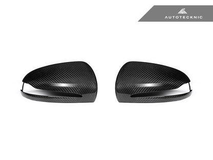AutoTecknic Replacement Version II Dry Carbon Mirror Covers - Mercedes-AMG X290 GT43 | GT50 | GT53 | GT63