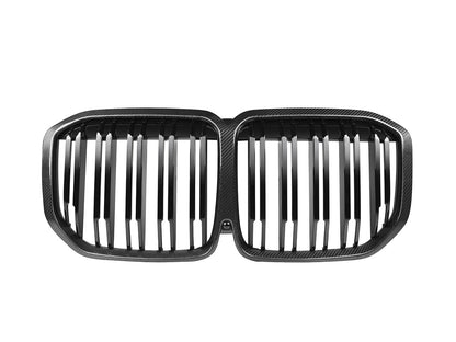AutoTecknic Dual-Slats Dry Carbon Front Grille - BMW G07 X7 Pre-LCI