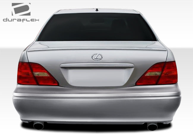 Extreme Dimensions Duraflex VIP Rear Bumper Cover Compatible with 2001-2003 Lexus LS Series - 1 Piece - 107778
