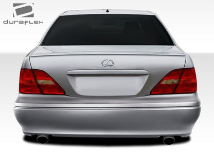 Extreme Dimensions Duraflex VIP Rear Bumper Cover Compatible with 2001-2003 Lexus LS Series - 1 Piece - 107778