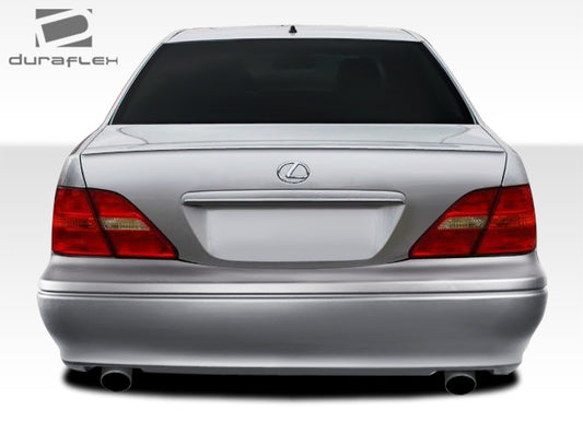 Extreme Dimensions Duraflex VIP Rear Bumper Cover Compatible with 2001-2003 Lexus LS Series - 1 Piece - 107778