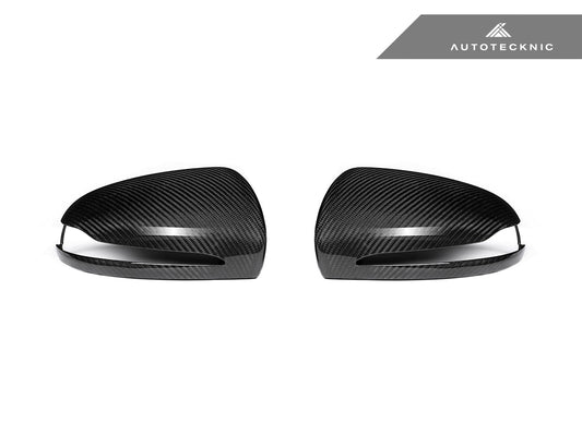 AutoTecknic Replacement Version II Dry Carbon Mirror Covers - Mercedes-Benz W213 E-Class