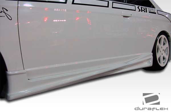 Extreme Dimensions Duraflex Bomber Side Skirts Compatible With 2001-2005 Honda Civic - 2 Piece - 100231