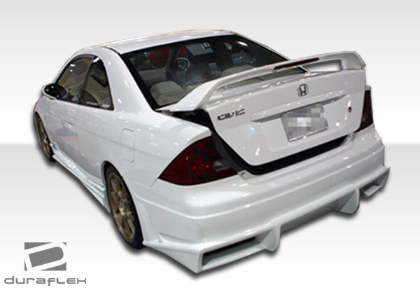Extreme Dimensions Duraflex Bomber Side Skirts Compatible With 2001-2005 Honda Civic - 2 Piece - 100231