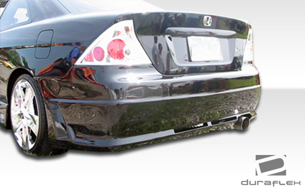 Extreme Dimensions Duraflex R34 Rear Bumper Cover Compatible With 2001-2005 Honda Civic 2DR - 1 Piece - 100239