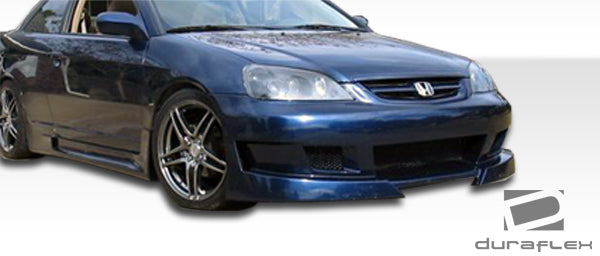 Extreme Dimensions Duraflex R34 Side Skirts Compatible With 2001-2005 Honda Civic 2DR - 2 Piece - 100240
