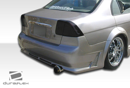 Extreme Dimensions Duraflex R34 Rear Bumper Cover Compatible With 2001-2005 Honda Civic 4DR - 1 Piece - 100245