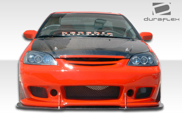 Extreme Dimensions Duraflex B-2 Front Bumper Cover Compatible With 2001-2003 Honda Civic - 1 Piece - 100247