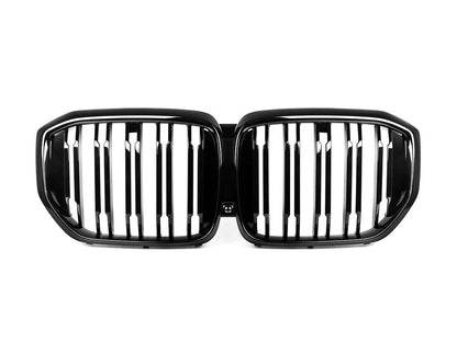 AutoTecknic Gloss Black Front Grille - BMW G05 X5 LCI