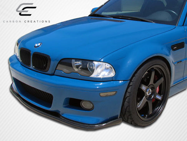 Carbon Creations HM-S Front Lip Spoiler Compatible With 2001-2006 BMW M3 - 1 Piece - 104125