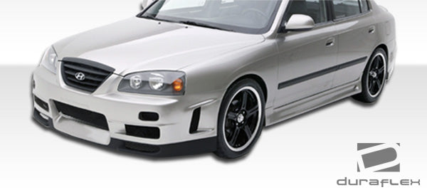 Extreme Dimensions Duraflex Skyline Side Skirts Compatible With 2001-2006 Hyundai Elantra - 2 Piece - 100268