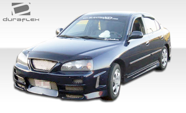 Extreme Dimensions Duraflex Skyline Side Skirts Compatible With 2001-2006 Hyundai Elantra - 2 Piece - 100268