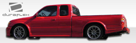 Extreme Dimensions Duraflex TD3000 Rear Lip Add On Spoiler Compatible With 2001-2004 Toyota Tacoma - 2 Piece - 100285