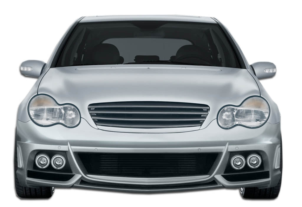 Extreme Dimensions Duraflex W-1 Front Bumper Cover Compatible With 2001-2007 Mercedes C Class - 1 Piece - 107134