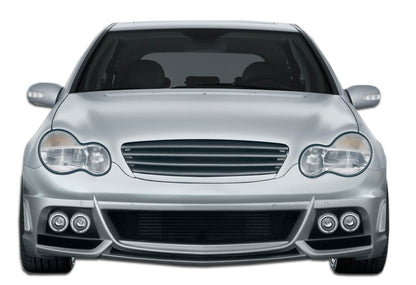 Extreme Dimensions Duraflex W-1 Front Bumper Cover Compatible With 2001-2007 Mercedes C Class - 1 Piece - 107134