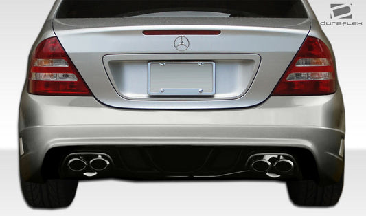 Extreme Dimensions Duraflex W-1 Rear Bumper Cover Compatible With 2001-2007 Mercedes C Class - 1 Piece - 107136