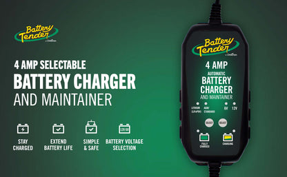 Power Tender® 4 Amp 12V/6V Battery Charger and Maintainer