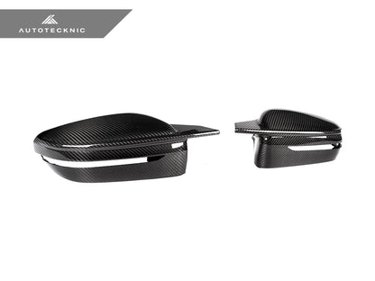 AutoTecknic G8X Style M-Inspired Version II Dry Carbon Mirror Covers - BMW G20 3-Series | G22/ G26 4-Series