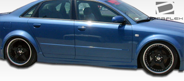 Extreme Dimensions Duraflex R-1 Side Skirts Compatible With 2002-2008 Audi A4 - 2 Piece - 100290