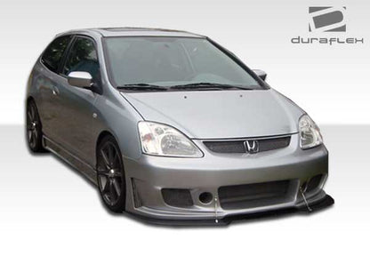 Extreme Dimensions Duraflex B-2 Front Bumper Cover Compatible With 2002-2005 Honda Civic - 1 Piece - 100347
