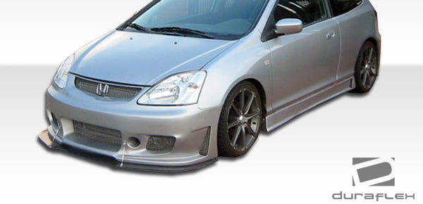 Extreme Dimensions Duraflex B-2 Front Bumper Cover Compatible With 2002-2005 Honda Civic - 1 Piece - 100347