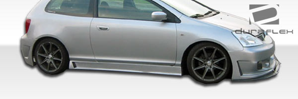 Extreme Dimensions Duraflex B-2 Front Bumper Cover Compatible With 2002-2005 Honda Civic - 1 Piece - 100347