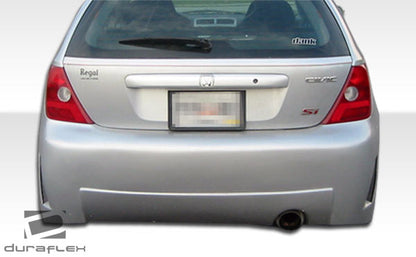 Extreme Dimensions Duraflex B-2 Rear Bumper Cover Compatible With 2002-2005 Honda Civic - 1 Piece - 100348