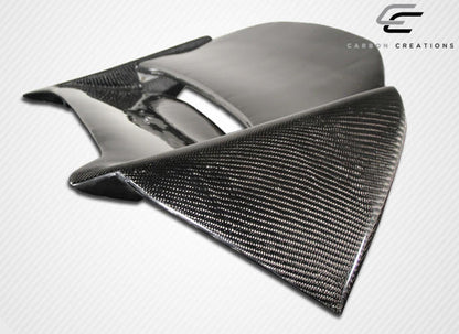 Carbon Creations Type M Wing Spoiler Compatible With 2002-2005 Honda Civic - 1 Piece - 102920