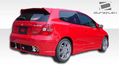 Extreme Dimensions Duraflex Buddy Rear Bumper Cover Compatible With 2002-2005 Honda Civic - 1 Piece - 100444