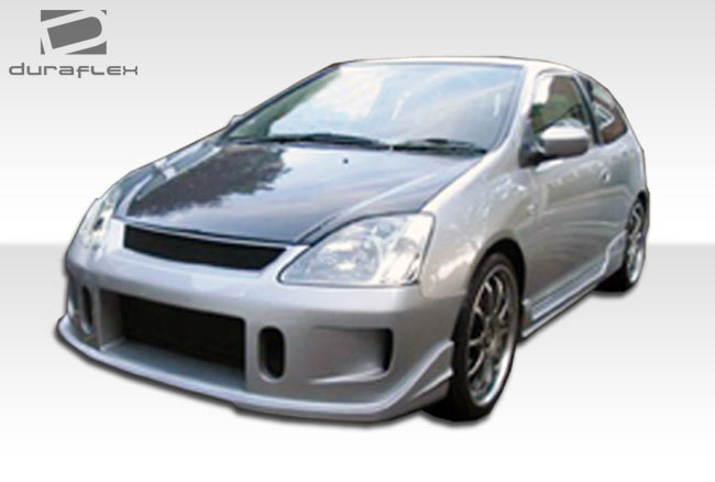 Extreme Dimensions Duraflex Buddy Side Skirts Compatible With 2002-2005 Honda Civic - 2 Piece - 100445