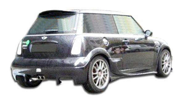 Extreme Dimensions Duraflex Vader Rear Bumper Cover Compatible With 2002-2006 MINI Cooper 2005-2008 Convertible R52 - 1 Piece - 100361