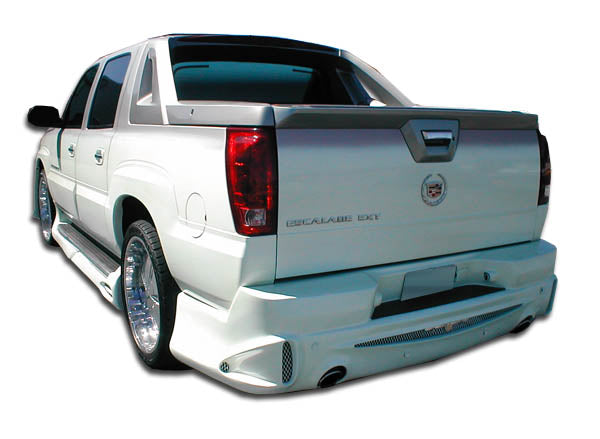 Extreme Dimensions Duraflex Platinum Rear Bumper Cover Compatible With 2002-2006 Cadillac Escalade EXT - 1 Piece - 100334