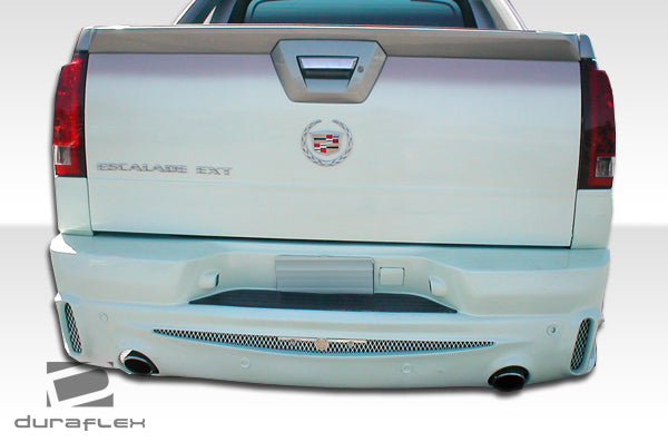 Extreme Dimensions Duraflex Platinum Rear Bumper Cover Compatible With 2002-2006 Cadillac Escalade EXT - 1 Piece - 100334