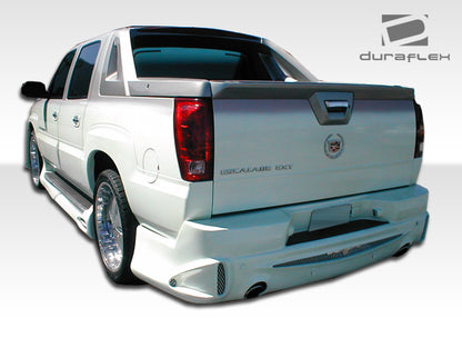 Extreme Dimensions Duraflex Platinum Side Skirts Compatible With 2002-2006 Cadillac Escalade EXT - 4 Piece - 100335