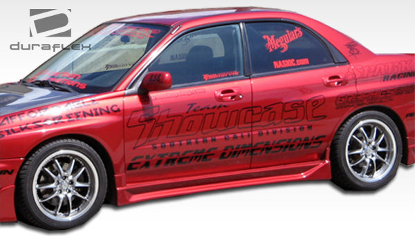 Extreme Dimensions Duraflex C-1 Side Skirts Compatible With 2002-2007 Subaru Impreza - 2 Piece - 100395